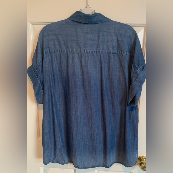 Liverpool ombré tencel denim shirt, size L.
Great used condition. - Picture 4 of 6